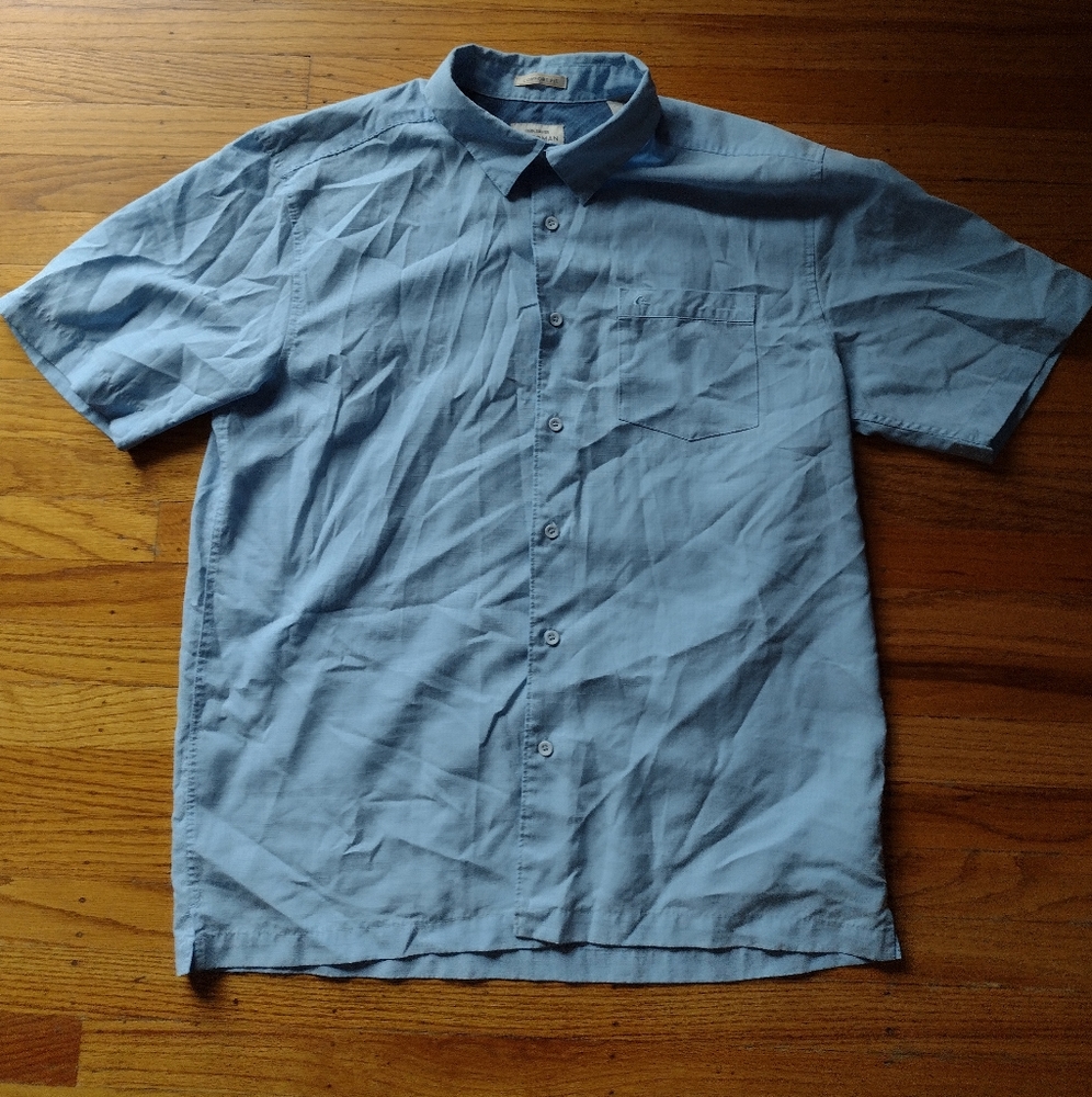 Quiksilver Waterman Short Sleeve Button Down Shirt